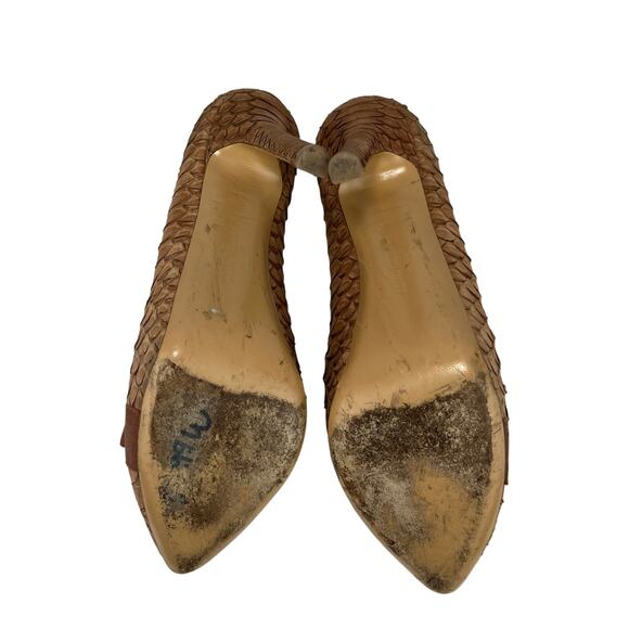 Salvatore Ferragamo Python Vara Bow Platform Pumps Size 6.5 - Picture 9 of 9